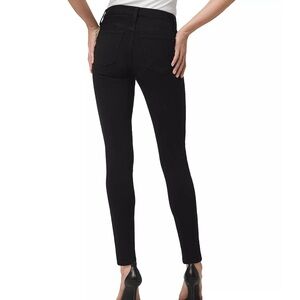 Joe’s Jeans The Charlie High Rise Ankle Skinny Jeans in Black W 27